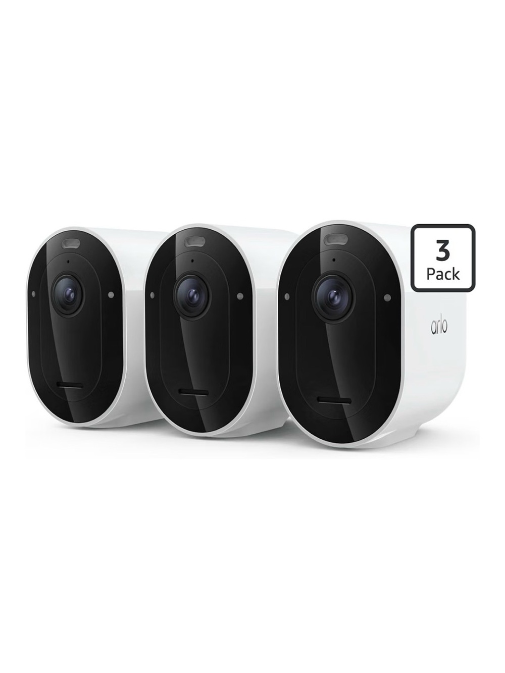 NEW Arlo Pro 6 2K Wireless Security Camera 3 Pack